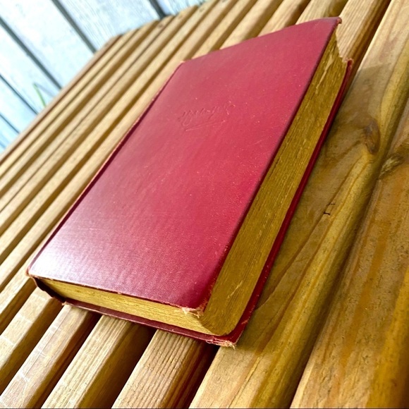 Vintage The Cathedral High Walpole Red Rare Coffee Table Book Antique Embossed - Picture 1 of 12